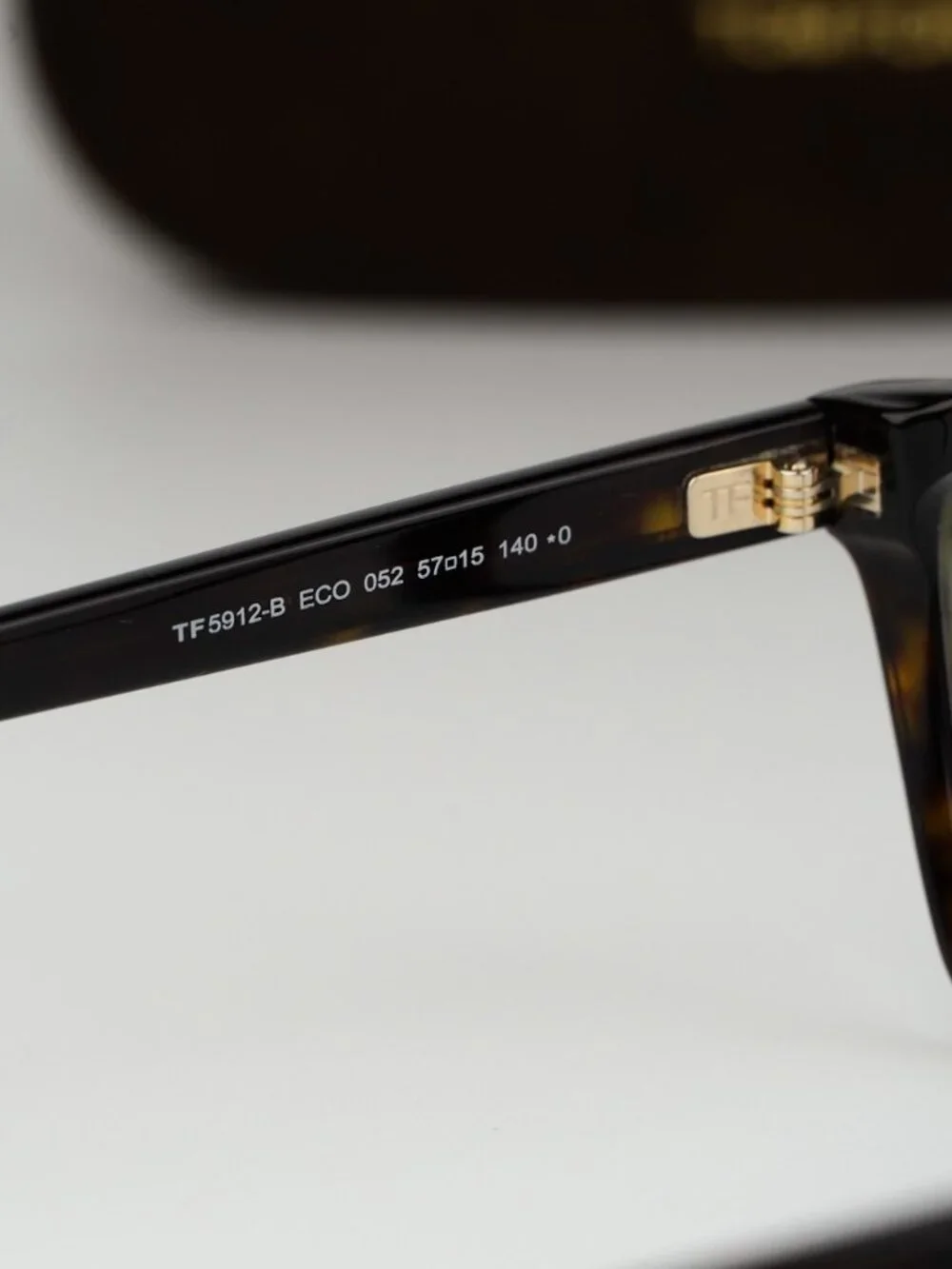 Tom Ford Women Eyeglasses Havana Blue Block Cat Eye FT5912-B 052 NEW AUTHENTIC